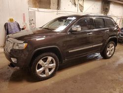Salvage cars for sale at Casper, WY auction: 2011 Jeep Grand Cherokee Overland