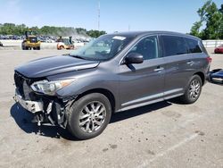 Salvage cars for sale at Dunn, NC auction: 2013 Infiniti JX35