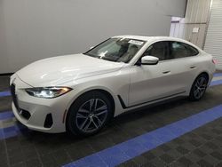 Salvage cars for sale at Orlando, FL auction: 2024 BMW 430I Gran Coupe
