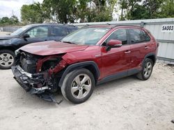 Salvage cars for sale at Riverview, FL auction: 2019 Toyota Rav4 Limited