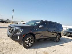 Salvage cars for sale from Copart Andrews, TX: 2023 GMC Yukon XL K1500 AT4