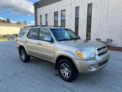 Salvage cars for sale at North Billerica, MA auction: 2007 Toyota Sequoia Limited