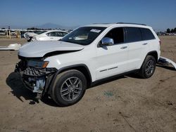 Salvage cars for sale at Bakersfield, CA auction: 2017 Jeep Grand Cherokee Limited