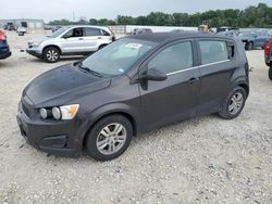 Salvage cars for sale from Copart New Braunfels, TX: 2016 Chevrolet Sonic LT