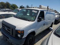 Salvage trucks for sale at Martinez, CA auction: 2010 Ford Econoline E250 Van