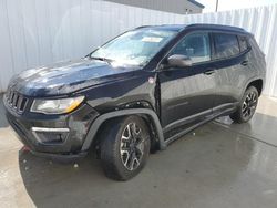 Salvage cars for sale at Ellenwood, GA auction: 2021 Jeep Compass Trailhawk