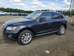 Salvage cars for sale at Windsor, NJ auction: 2014 Audi Q5 Premium Plus