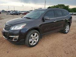Salvage cars for sale at Oklahoma City, OK auction: 2017 Chevrolet Traverse LT