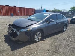 Salvage cars for sale from Copart Homestead, FL: 2015 Honda Civic LX