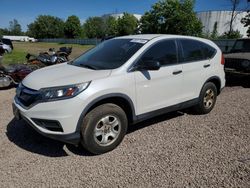 Salvage cars for sale at Central Square, NY auction: 2015 Honda CR-V LX