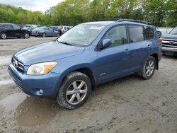 Salvage cars for sale at North Billerica, MA auction: 2008 Toyota Rav4 Limited