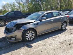 Salvage cars for sale from Copart Candia, NH: 2015 KIA Optima EX