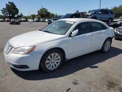 Salvage cars for sale at San Martin, CA auction: 2012 Chrysler 200 LX