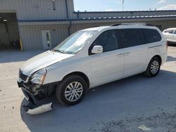 Salvage cars for sale at Franklin, WI auction: 2011 KIA Sedona LX