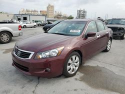 Salvage cars for sale at New Orleans, LA auction: 2008 Honda Accord EXL