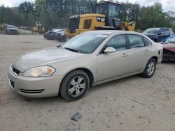 Salvage cars for sale from Copart North Billerica, MA: 2008 Chevrolet Impala LT