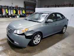 Salvage cars for sale from Copart Candia, NH: 2010 Hyundai Elantra Blue