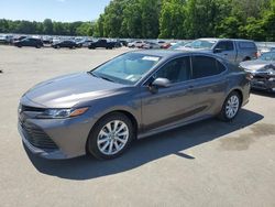 Salvage cars for sale from Copart Glassboro, NJ: 2018 Toyota Camry L