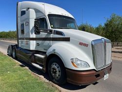 Salvage trucks for sale at Anthony, TX auction: 2016 Kenworth Construction T680