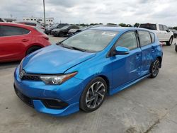 Scion Vehiculos salvage en venta: 2016 Scion IM