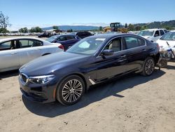 BMW salvage cars for sale: 2018 BMW 530E