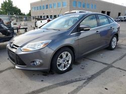 Ford Focus salvage cars for sale: 2012 Ford Focus SEL