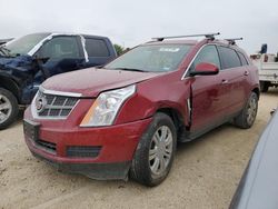 Salvage cars for sale at San Antonio, TX auction: 2012 Cadillac SRX Luxury Collection