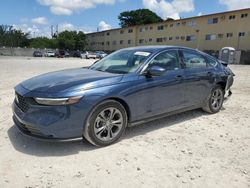 Honda Accord ex salvage cars for sale: 2024 Honda Accord EX