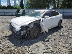 Salvage cars for sale at Windsor, NJ auction: 2014 Ford Fusion Titanium