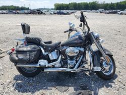 Salvage Motorcycles with No Bids Yet For Sale at auction: 2008 Harley-Davidson Flstc