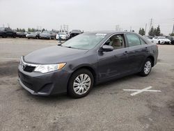 Salvage cars for sale at Rancho Cucamonga, CA auction: 2012 Toyota Camry Base