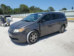 Salvage cars for sale from Copart Fort Pierce, FL: 2011 Honda Odyssey EXL