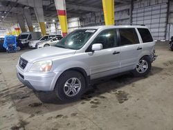 Salvage cars for sale from Copart Woodburn, OR: 2004 Honda Pilot EXL