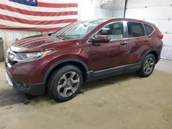 Vehiculos salvage en venta de Copart Lyman, ME: 2019 Honda CR-V EXL