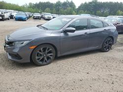 Salvage cars for sale at Lyman, ME auction: 2020 Honda Civic Sport