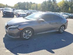Salvage cars for sale from Copart Exeter, RI: 2016 Honda Civic LX