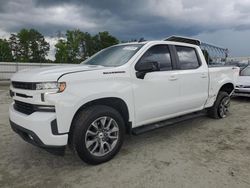 Salvage cars for sale at Spartanburg, SC auction: 2021 Chevrolet Silverado K1500 RST