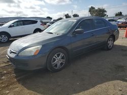 Salvage cars for sale at San Diego, CA auction: 2006 Honda Accord EX