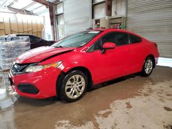 Salvage cars for sale from Copart Houston, TX: 2014 Honda Civic LX