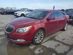 Salvage cars for sale at Grand Prairie, TX auction: 2014 Buick Lacrosse