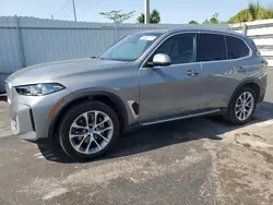 Salvage cars for sale at Miami, FL auction: 2024 BMW X5 Sdrive 40I