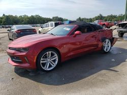 Salvage cars for sale at Apopka, FL auction: 2017 Chevrolet Camaro LT
