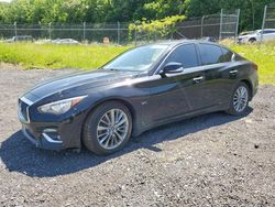 Infiniti Q50 Luxe salvage cars for sale: 2019 Infiniti Q50 Luxe