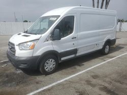 Salvage trucks for sale at Van Nuys, CA auction: 2020 Ford Transit T-250