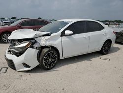 Salvage cars for sale from Copart San Antonio, TX: 2015 Toyota Corolla L