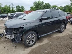 Salvage cars for sale at Baltimore, MD auction: 2019 Nissan Pathfinder S