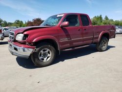 Salvage cars for sale at Woodburn, OR auction: 2000 Toyota Tundra Access Cab Limited