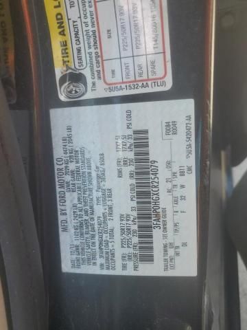 2012 Ford Fusion SE