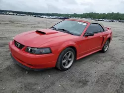 Salvage cars for sale from Copart Spartanburg, SC: 2002 Ford Mustang GT