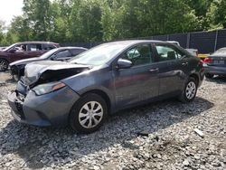 Salvage cars for sale from Copart Waldorf, MD: 2014 Toyota Corolla ECO